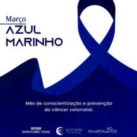 Durante o mês de março trabalhamos a conscientização e a prevenção ao câncer colorretal.