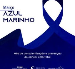 Durante o mês de março trabalhamos a conscientização e a prevenção ao câncer colorretal.