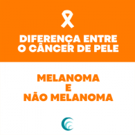 Diferença entre melanoma e não-melanoma