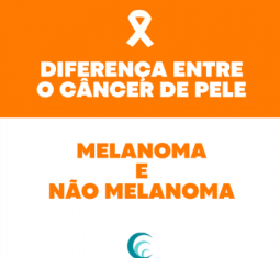 Diferença entre melanoma e não-melanoma