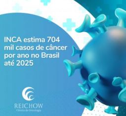 INCA estima 704 mil casos de câncer por ano no Brasil até 2025